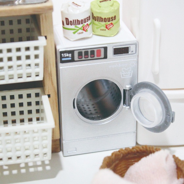 미니어처 소품 세탁기 드럼세탁기 주방 욕실 오비츠 육일돌